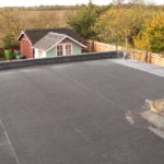 happy customer for flat roof